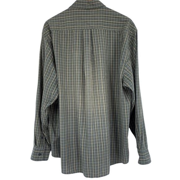 Men’s Taylor & Henry plaid shirt button up casual size XXL 1895 - Picture 7 of 8